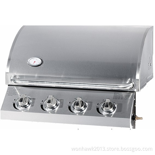 4 Main Burner Gas BBQ Grill with CE Certificate